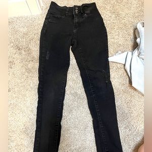 YMI black skinny jeans for girls